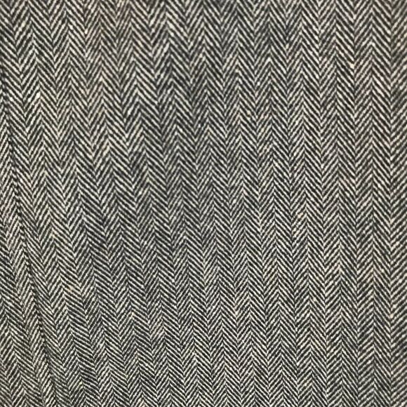 J. Crew Wool Blend A-Line Skirt Women’s Size 10 Zip Pockets Lined Herringbone - Picture 2 of 10